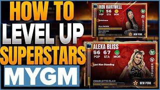 How To Level Up Wrestlers In MyGM Mode WWE 2K24