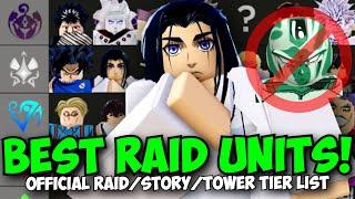 New Best Raid Units & LOADOUTS! Solo ANY RAID! | ASTD Official Tier List