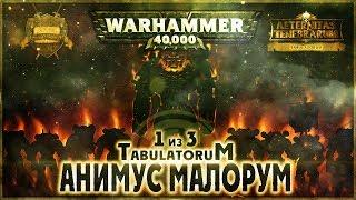 Анимус Малорум (1 из 3) - Liber: Tabulatorum [AofT] Warhammer 40000