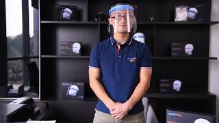 WeePro Medical Face Shield Unboxing and Installation