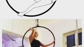 S32 Icarus straddle 0.7 point by  Anastasia Chi  For the CRACK THE CODE CHALLENGE – HOOP EDITION