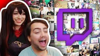 Emiru and Mizkif react to Twitch Rewind 2021