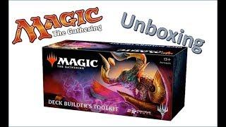 MTG - Core Set 2019 - Deck Builder's Toolkit - Unboxing