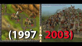 Evolution of Knights and Merchants (1997 - 2003)