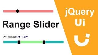 Jquery ui range slider | jQuery range slider