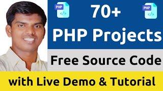 Top 70+ PHP Projects with Free Source & Live Demo | VetBosSel