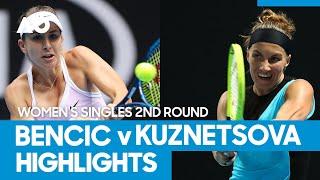 Belinda Bencic vs Svetlana Kuznetsova Match Highlights (2R) | Australian Open 2021