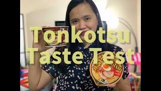 TASTE TEST | TONKOTSU INSTANT RAMEN | Mommy Che Dugan