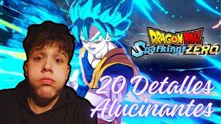 Dragon ball Sparking Zero/20 Detalles Alucinantes.