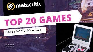 Top 20 Gameboy Advance Games according to Metacritic