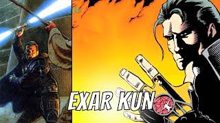 Why Exar Kun Had The Most UNIQUE Lightsaber And Lightsaber Form - Star Wars Explained #Shorts