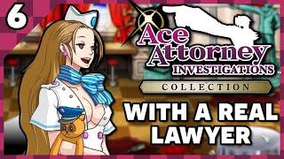 Lawyer & Voice Actor Play Miles Edgeworth Ace Attorney Investigations! Part 6