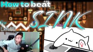 How to beat SINK - Guide for ExileBD | Extreme Demon
