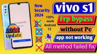 vivo s1 frp bypass without pc new method 2024 | frp bypass app not work android 12