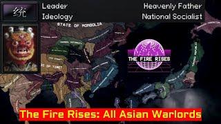 HOI4 The Fire Rises: All Asian Warlords Showcase (China/India/Japan)