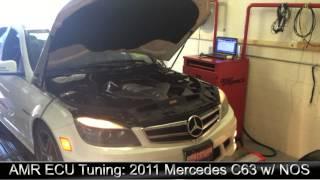 AMR Performance: Dyno Tuning - Mercedes-Benz C63 AMG w/ Nitrous (602hp)