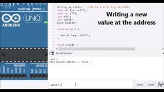 EEPROM read and Write in ARDUINO