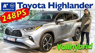 2021 Toyota Highlander 2.5 Hybrid Luxury (XU70) - Kaufberatung, Test deutsch, Review, Fahrbericht