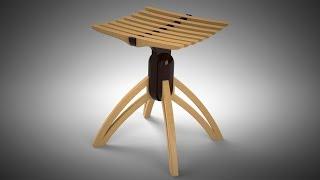 SolidWorks | Designed Stool Out Plywood