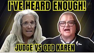 Sovereign Citizen Karen MELTS DOWN in Courtroom Chaos | Webster's No-Nonsense Response!