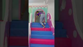 Meekah Goes Down The SLIDE  Meekah Kids Videos #blippi #meekah #play #shorts