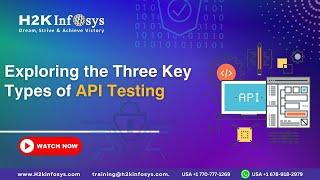 Exploring the Three Key Types of API Testing