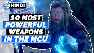 10 Most Powerful Weapons In The MCU | Super-Countdown In Hindi