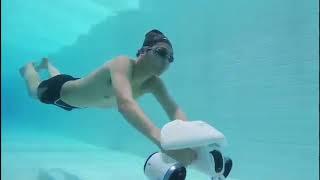 SUBLUE Whiteshark Mix Underwater Scooter with Floater Attachment for Diving Swim