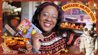 ️ cozy fall vlog - A VERY FANTASTIC MR. FOX DAY - Thanksgiving Prep, BAKING, CRAFTS, Beach Trip