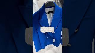 Zara’dan Old Money Kadın Blazer. Daha fazla erkek ve kadın önerileri için bize katılın #kombin