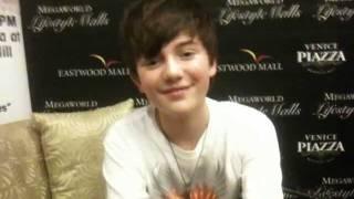 Greyson Chance Video Message to Orange Magazine TV