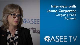 Outgoing President Jenna Carpenter | ASEE TV