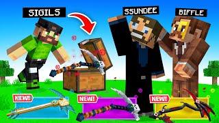 STEALING SPACES for OP Loot in Minecraft