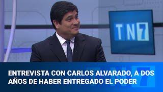 Entrevista con Carlos Alvarado, a dos años de haber entregado el poder