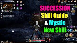 Black Desert Mobile Succession Skill Guide & Mystic New Skill Reviews