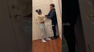 Why she tryna throw hands 