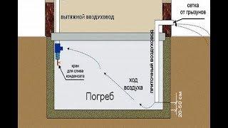 We get rid of dampness in the basement, cellar, garage without a fan. We do ventilation correctly!