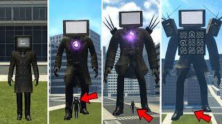 EVOLUTION OF TITAN TV MAN BOSS VS SKIBIDI TOILET BOSSES In Garry's Mod!