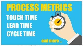 Process Metrics | Touch Time, Lead Time, Rework, Processing Time and Cycle Time explained |