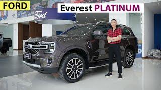 Tìm hiểu chi tiết Ford Everest PLATINUM 2024 Mới, nhiều điểm tinh tế nâng cao tiện nghi sang trọng