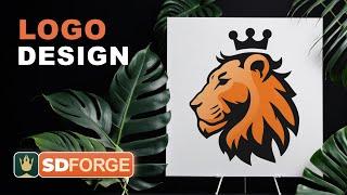 Logo Design Process with Stable Diffusion, Photoshop, and Illustrator