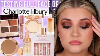 TESTING FULL FACE OF CHARLOTTE TILBURY MAKEUP! | REVIEW + TUTORIAL! | Luce Stephenson