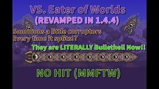 (No Hit) 1.4.4 Terraria Master Mode For the Worthy NEW Eater of Worlds Boss Fight