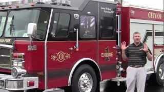 Oxford Fire Department's new E-ONE e-MAX Rescue Pumper by Sunbelt Fire