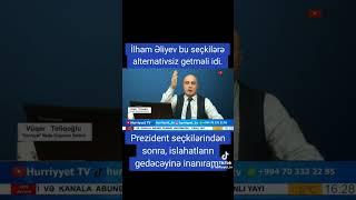 İlham Əliyev bu seçkilərə alternativsizgetməli idi. #Hurriyyet #Hürriyyət #shorts
