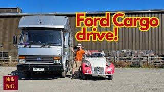 Driving a Ford Cargo 0811 - the truck made around the world!