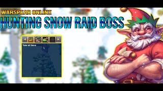 Warspear Online - Hunting Snow Raid Boss