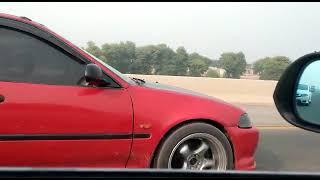 Honda Accord Euro R CL-7 Vs Civic With Poorly Tunned K24 Engine.