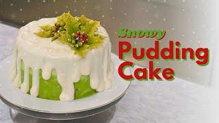 Pudding Natal Bersalju yang saljunya bisa dimakan #CaraMembuat