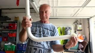 How to fix a leak on a W C flush pipe, pan end or the cistern end